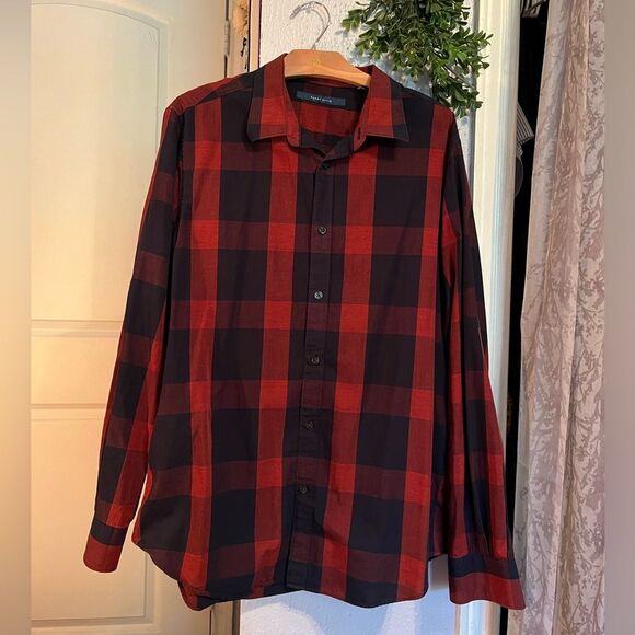 Perry Ellis Other - Perry Ellis | Button Down Plaid Shirt | Size Large